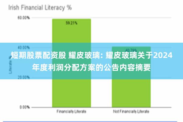 短期股票配资股 耀皮玻璃: 耀皮玻璃关于2024年度利润分配方案的公告内容摘要
