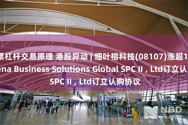 股票杠杆交易原理 港股异动 | 细叶榕科技(08107)涨超18% 与Arena Business Solutions Global SPC II , Ltd订立认购协议
